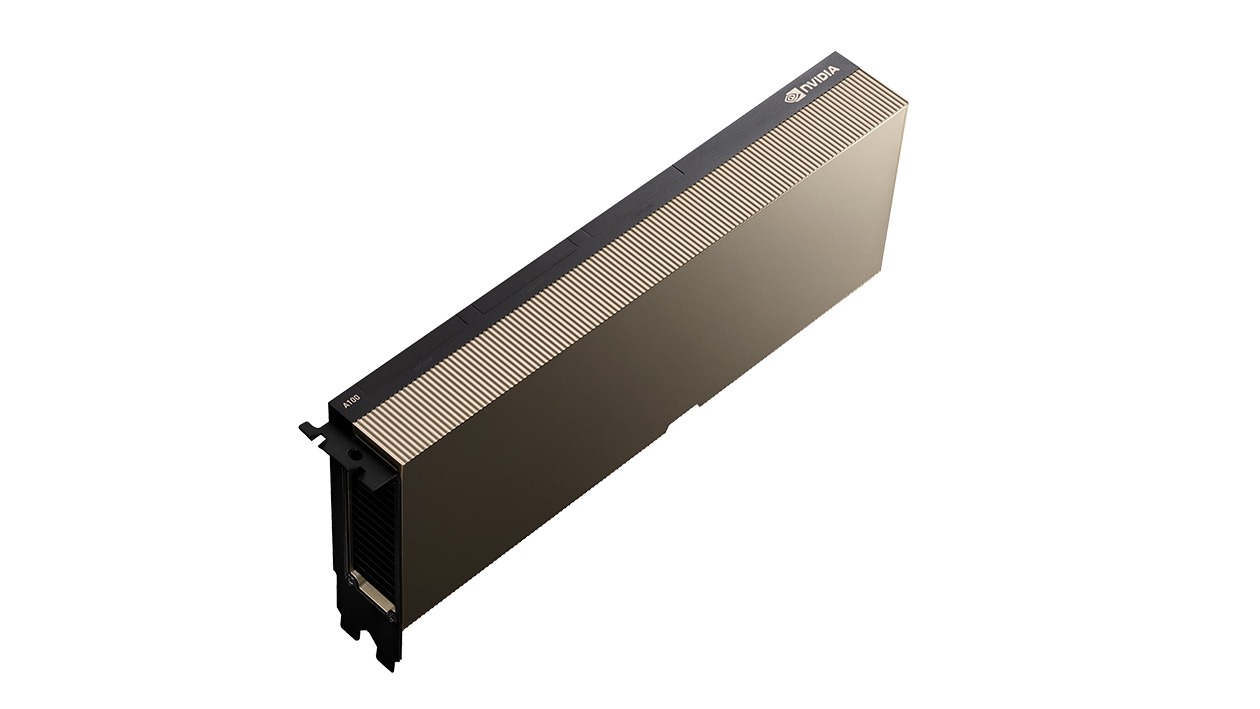 NVIDIA A100 Tensor Core GPU official product image